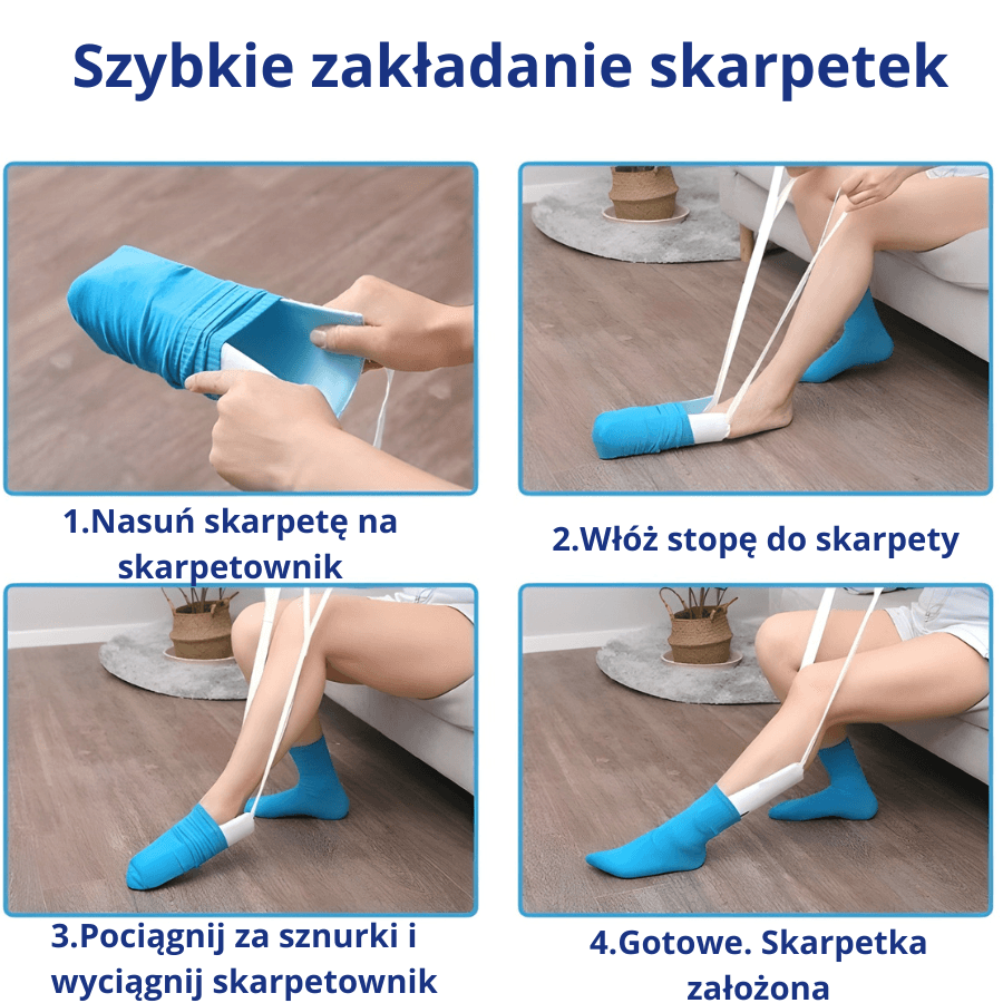 Skarpetownik - Załóż skarpetki bez schylania i bólu